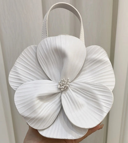 3D Flora Evening Bridal Clutch