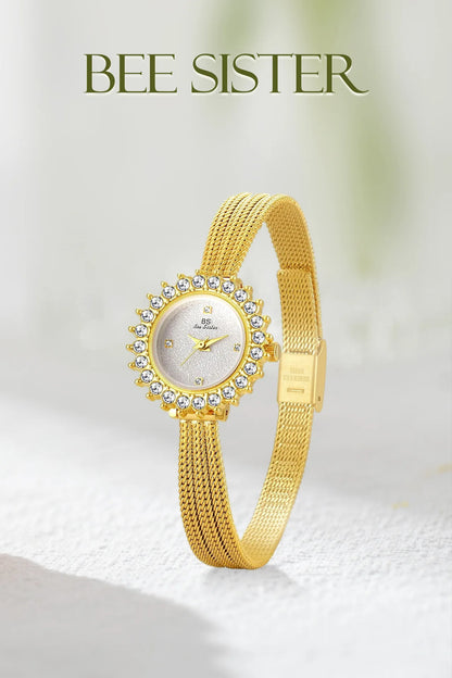 Wheat Ear Rhinestone Jewelry Watch