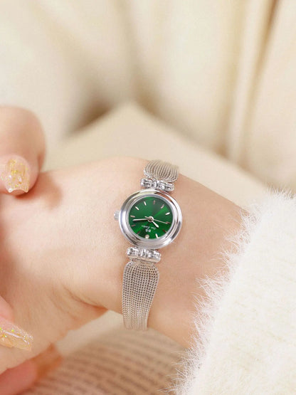 Temperament Gold Waterproof Jewelry Watch