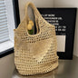 Large Format Rattan Designer Bag