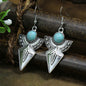 Bohemian Turquoise Water Drop Earrings