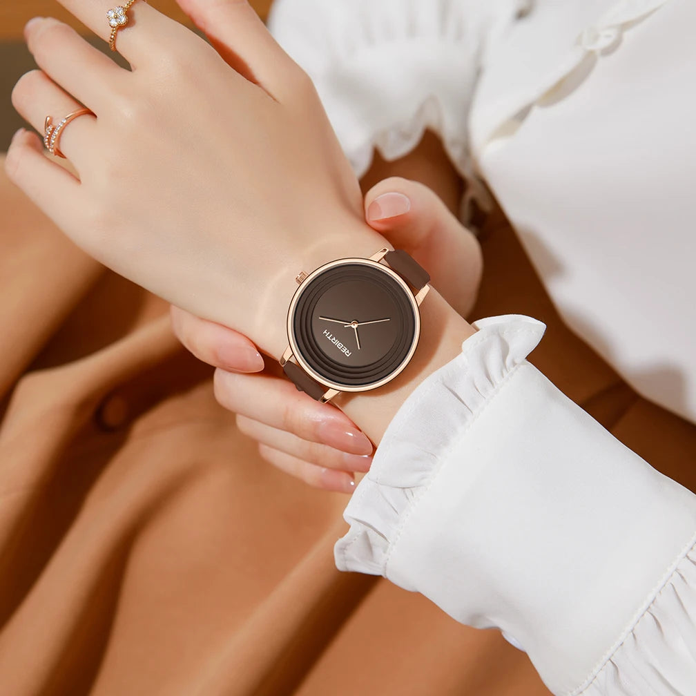 Contemporary High-Fashion Belt Watch