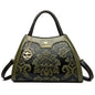 Iconic Grained Leather Crossbody Bag