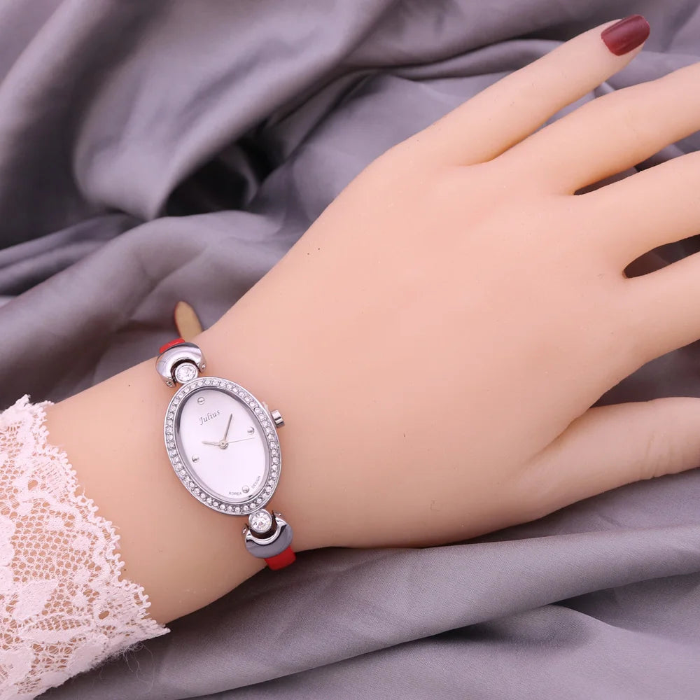 Heritage Lady Leather Bracelet Watch
