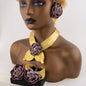 Purple Flower Noble Jewelry Set