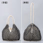 Retro Summer Handwoven Bucket Bag
