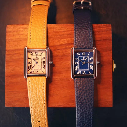 Gilded Waterproof Couple’s Watch Set