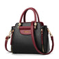 European Color-Block Office Wallet Bag