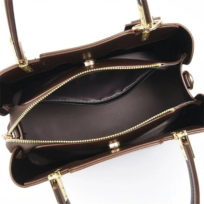 Iconic Grained Leather Crossbody Bag