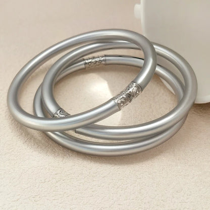 Silicone Soft Gilded Party Bangles
