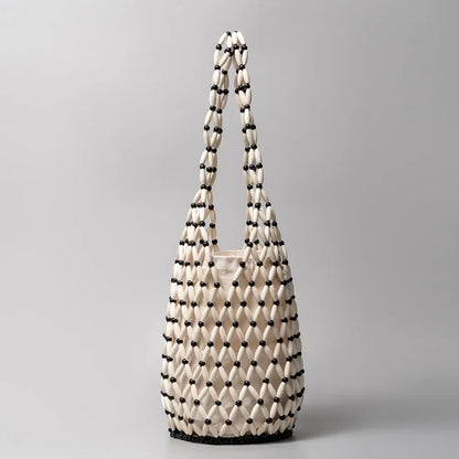 Woven Bead Hollow Artisan Bucket