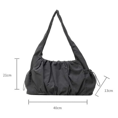 Nylon Architectural Lady Tote Bag