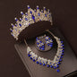 Dubai Royal Crystal Tiara Set