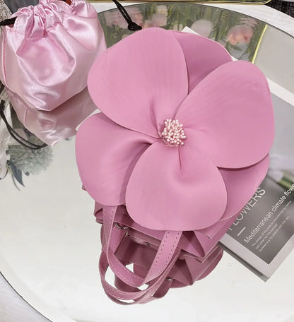 3D Flora Evening Bridal Clutch