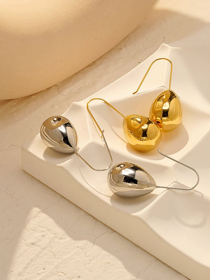 Hollow Rain Drop Delicate Earrings