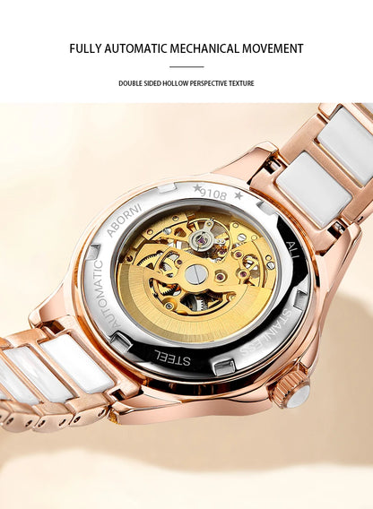 Precision Automatic Mechanical Steel Watch
