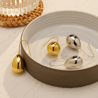 Hollow Rain Drop Delicate Earrings