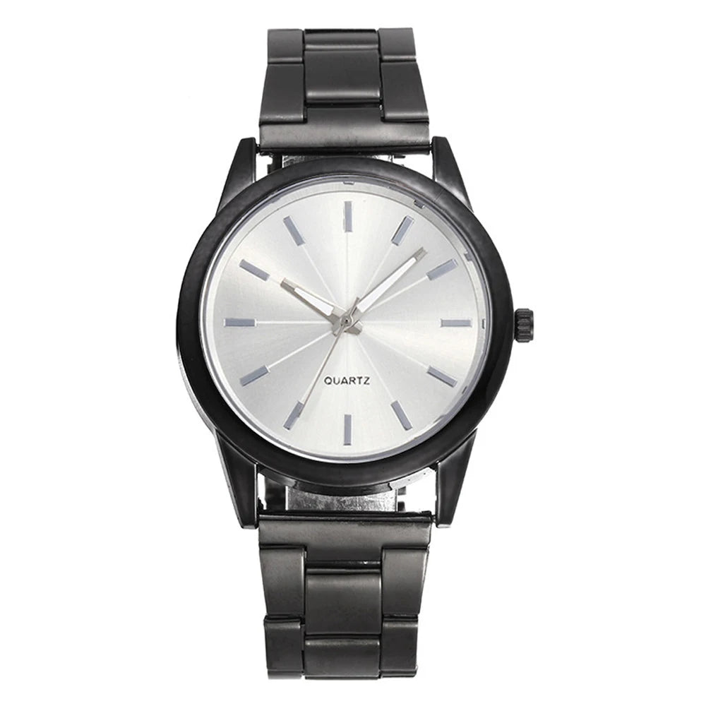 Gold Rhinestone Casual Bracelet Watch