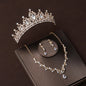 Dubai Royal Crystal Tiara Set