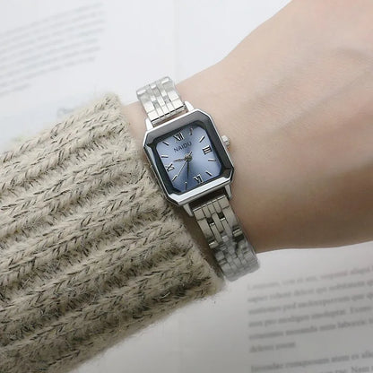 Signature Square Stainless Steel Watch