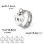 Minimalist Floral Stainless Steel Ring