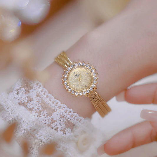 Wheat Ear Rhinestone Jewelry Watch