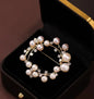 Tulip Flower Pearl Gala Brooch