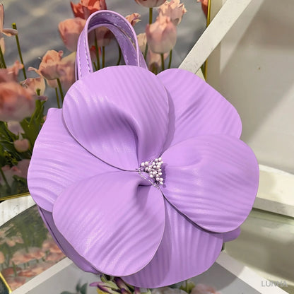 3D Flora Evening Bridal Clutch