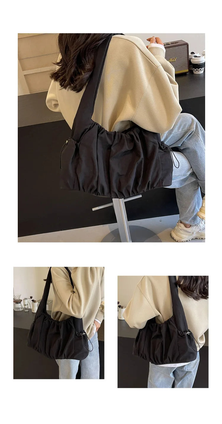 Nylon Architectural Lady Tote Bag