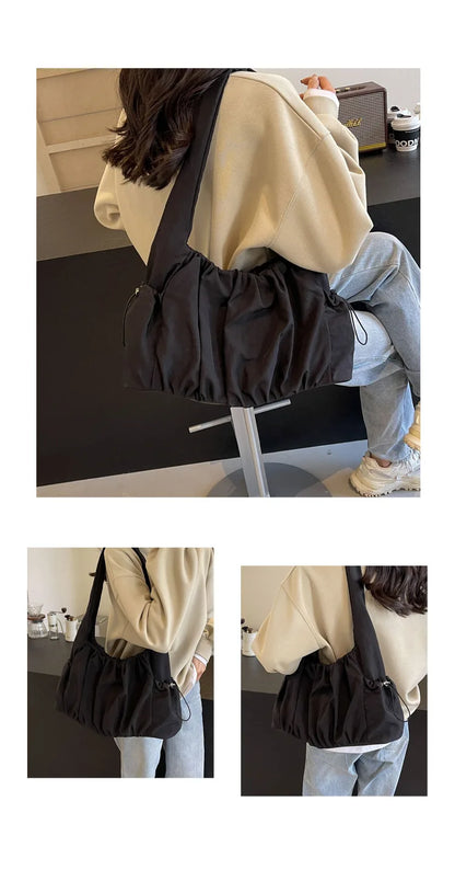 Nylon Architectural Lady Tote Bag