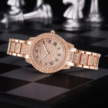 Full 5-Piece Jewelry Watch Suite