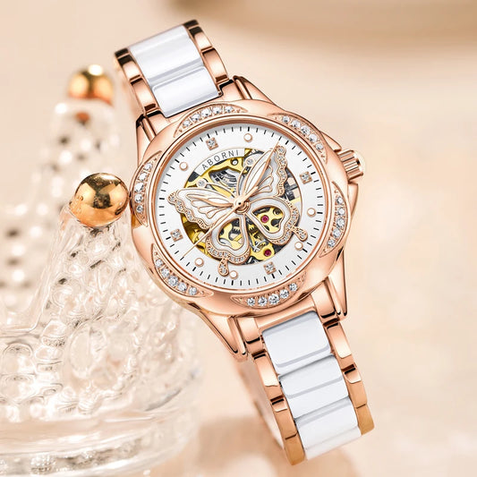 Stainless Steel Automatic Mechanical Watch