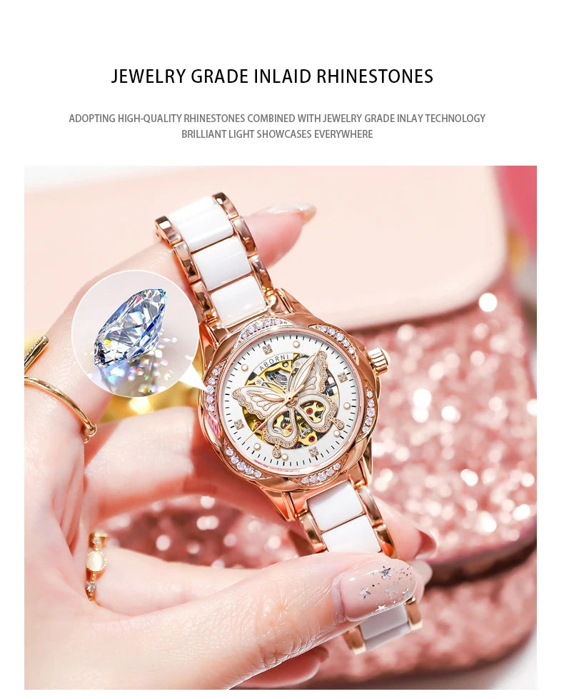 Stainless Steel Automatic Mechanical Watch