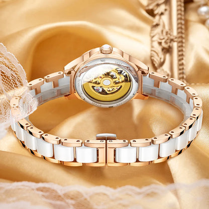 Stainless Steel Automatic Mechanical Watch