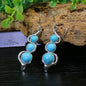 Bohemian Turquoise Water Drop Earrings
