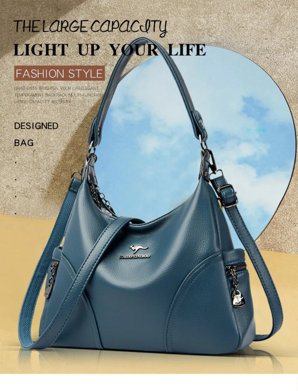 New Style Grained Messenger Bag