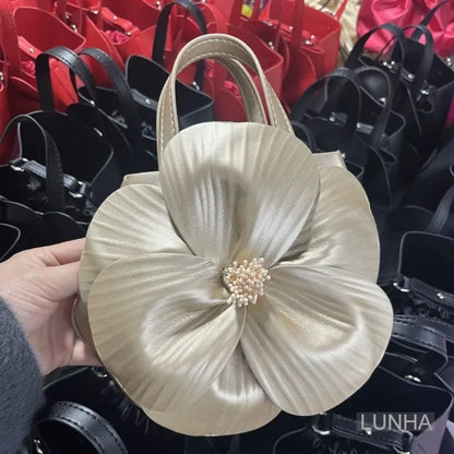 3D Flora Evening Bridal Clutch