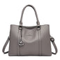 Masterpiece Grained Leather Messenger Bag