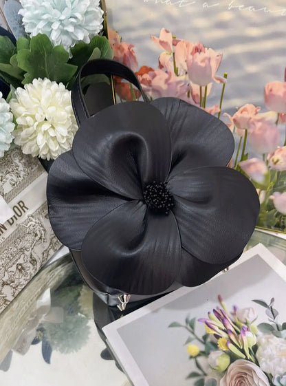 3D Flora Evening Bridal Clutch