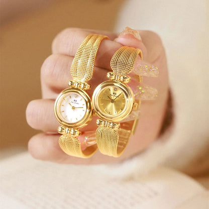 Temperament Gold Waterproof Jewelry Watch