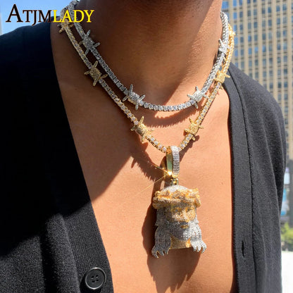 Full Paved 5A Zirconia Necklace