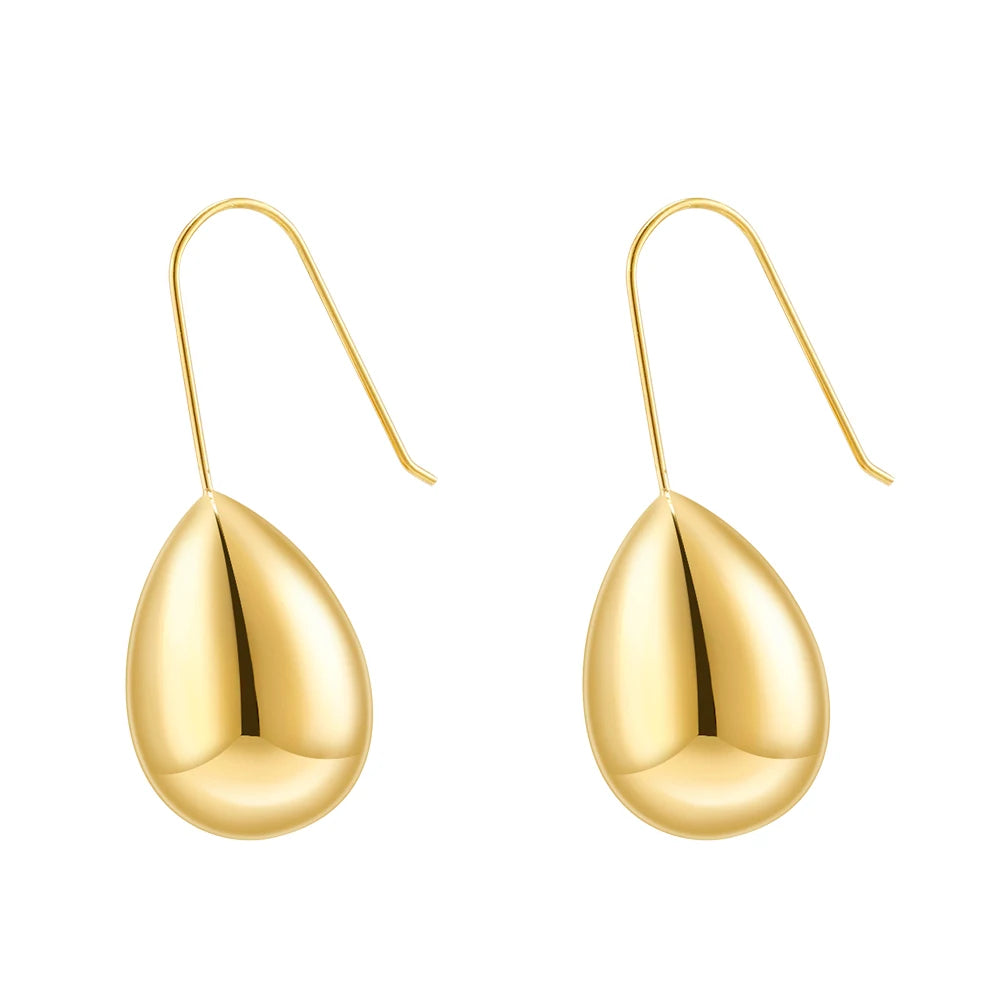 Hollow Rain Drop Delicate Earrings