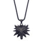 Viking Wolf Head Punk Necklace