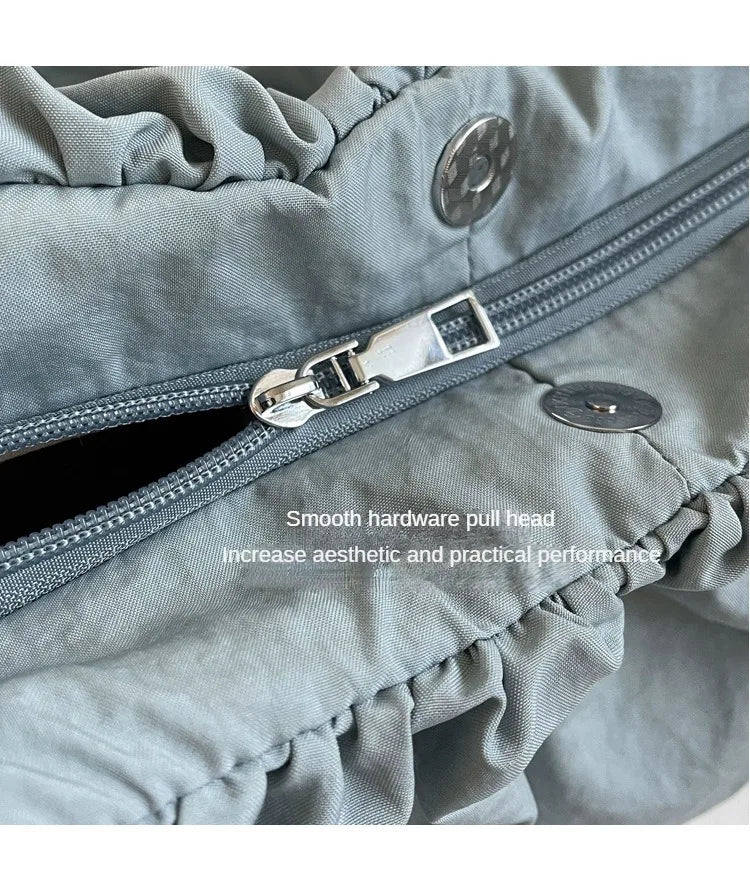 Nylon Architectural Lady Tote Bag