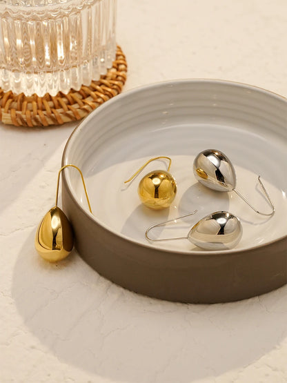 Hollow Rain Drop Delicate Earrings