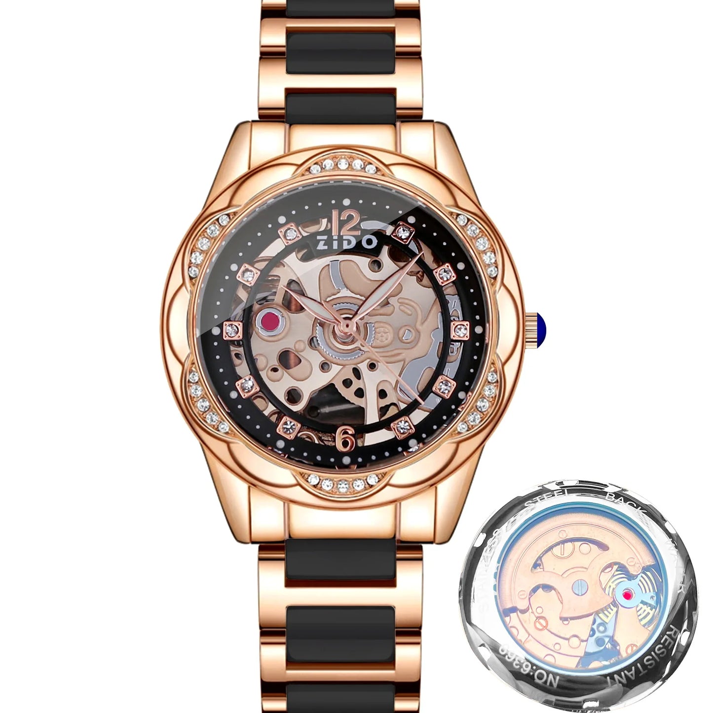 Precision Automatic Mechanical Steel Watch