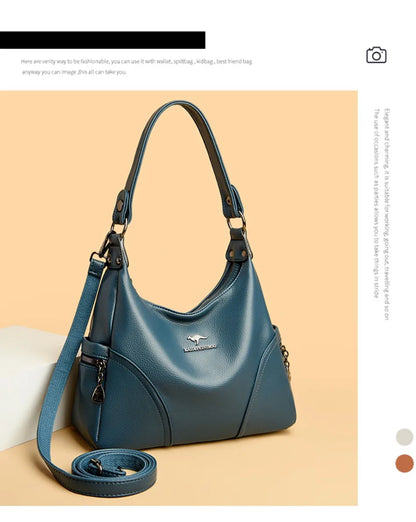 New Style Grained Messenger Bag