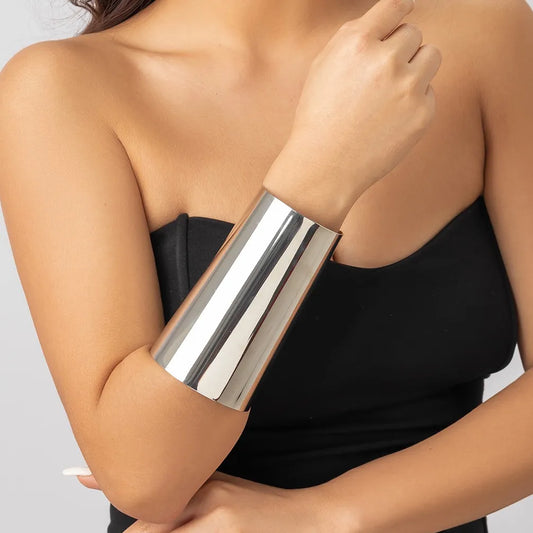 Exaggerated Punk Metal Cuff Bangle