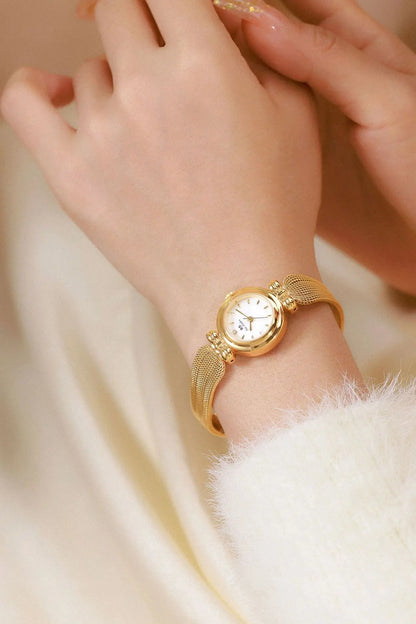 Temperament Gold Waterproof Jewelry Watch
