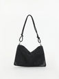 Rhinestone Crescent Evening Underarm Bag